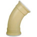 PVC BEND 110MM 45D UG PLAIN
